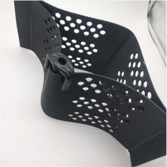Perforated honeycomb geocell