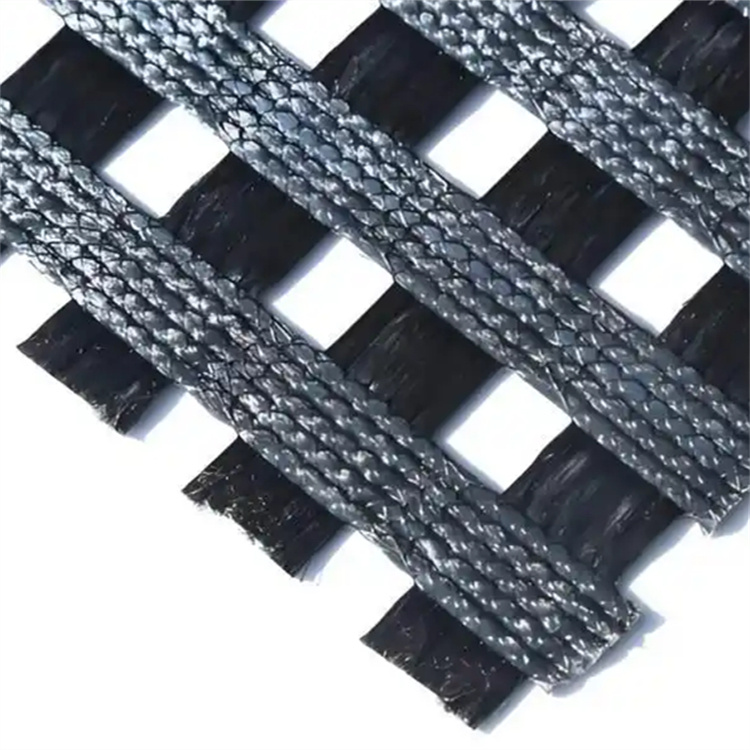 Warp Knitted Polyester Geogrid