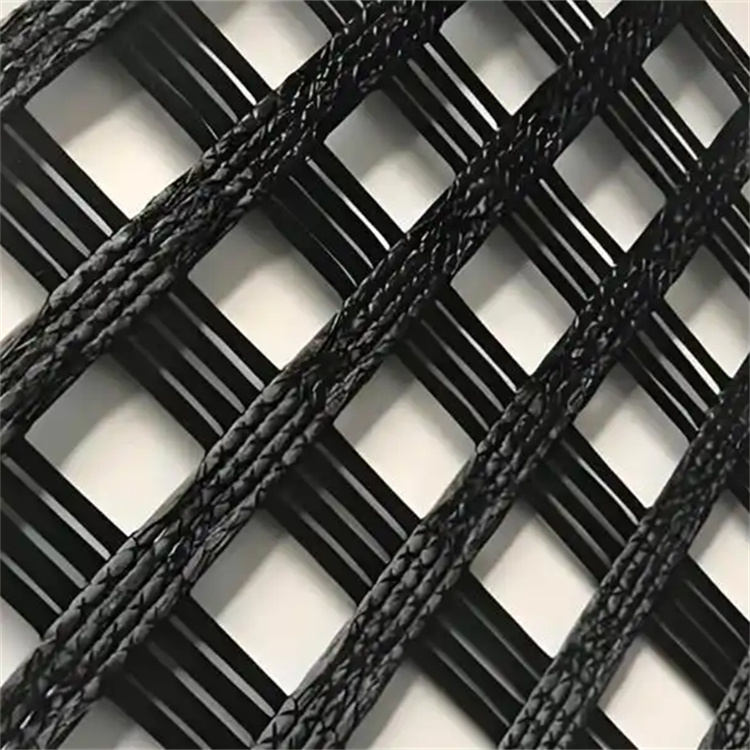 Warp Knitted Polyester Geogrid